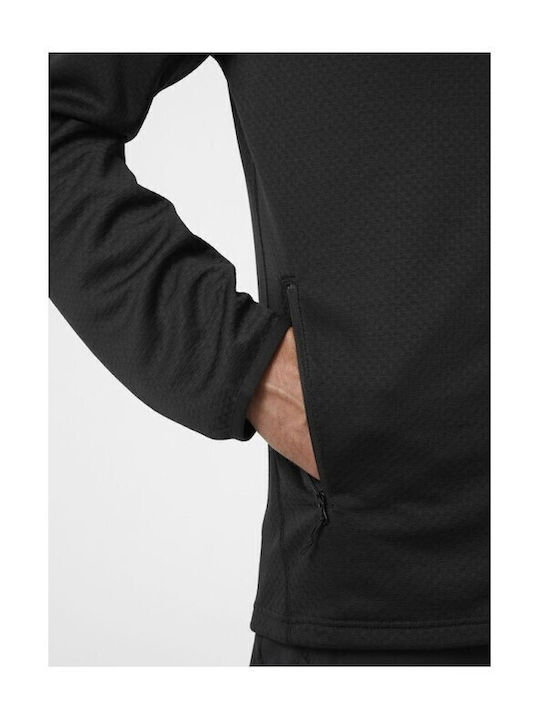 Midlayer Geacă Iarna cu Protecție Împotriva Vântului Neagră