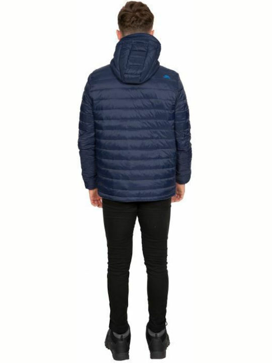 Trespass Herren Winter Jacke Puffer Marineblau