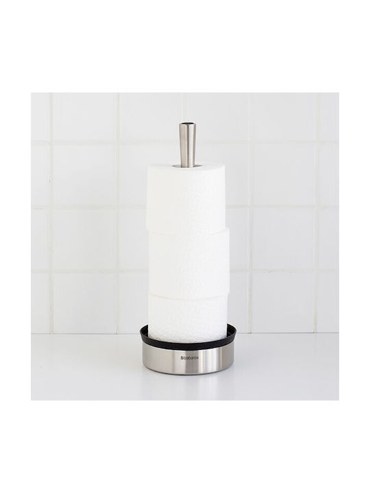 Brabantia Wandmontiert Papierhalter Metallisch Silber