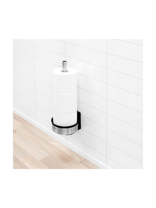 Brabantia Wandmontiert Papierhalter Metallisch Silber