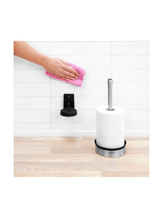 Brabantia De perete Suport de hârtie Metal Argintiu