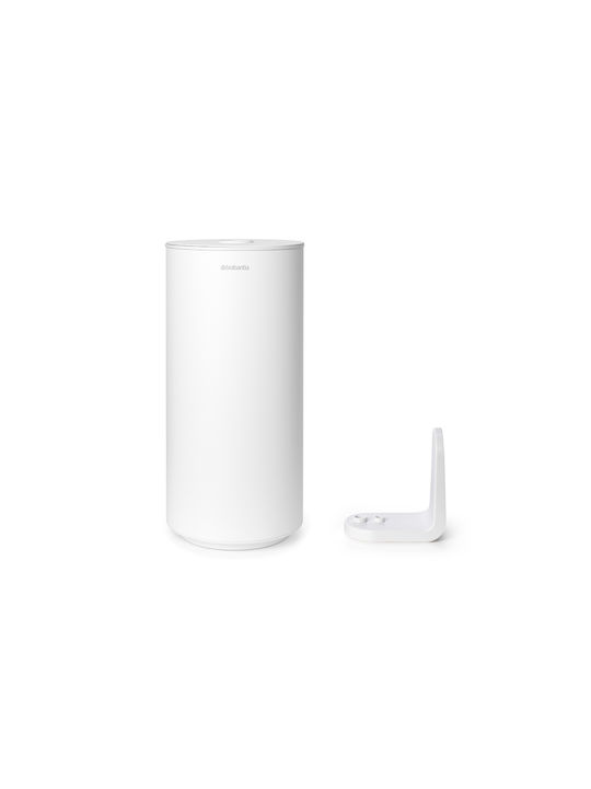 Brabantia Boden Papierhalter Metallisch Weiß