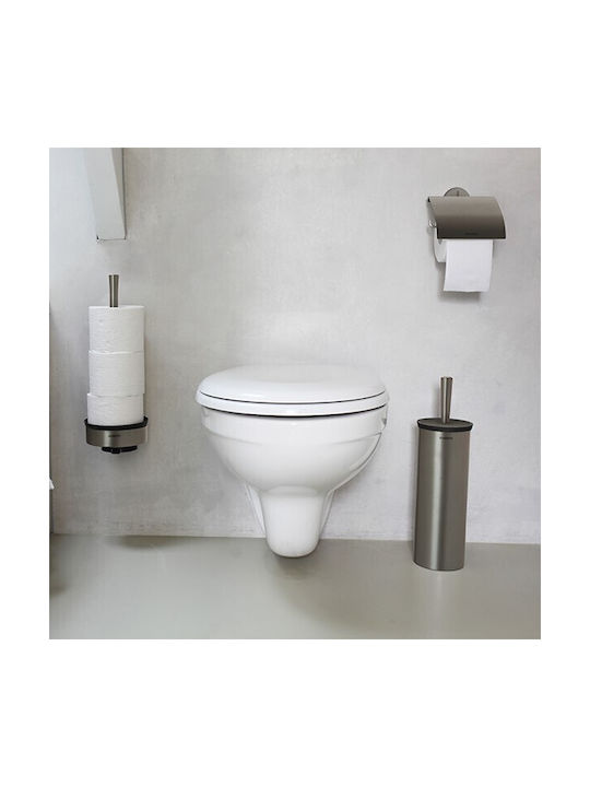 Brabantia Suport de hârtie Montată pe perete Metalic Gri