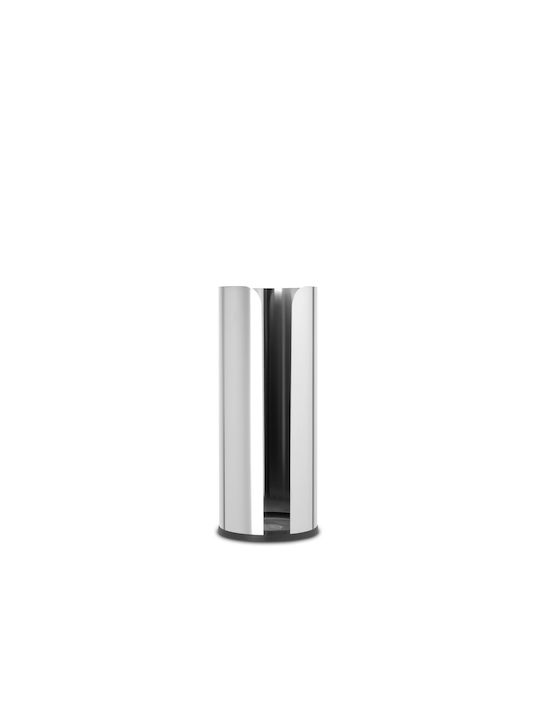 Brabantia Boden Papierhalter Metallisch Silber