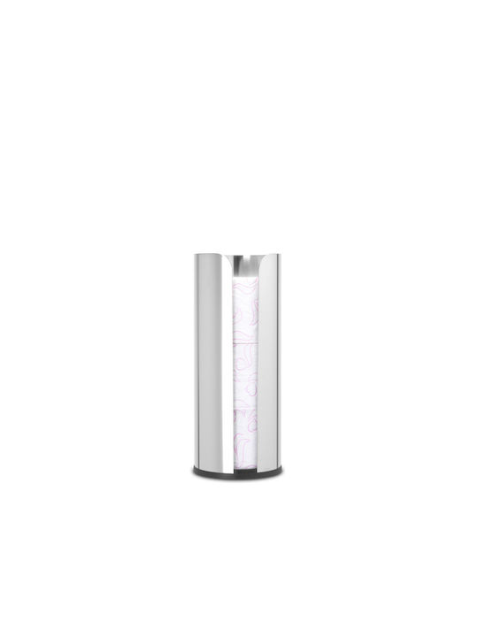 Brabantia Boden Papierhalter Metallisch Silber