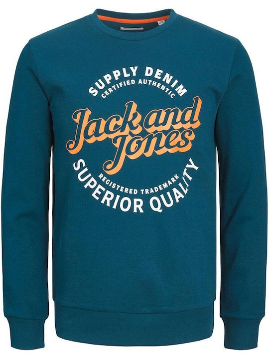 Sweatshirt Petrol Blue