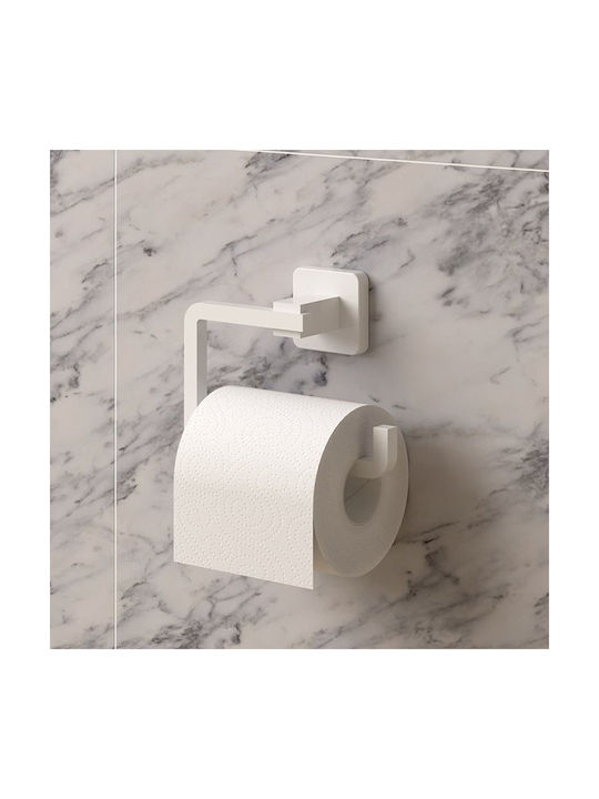 Tekno-Tel Metallic Paper Holder Wall Mounted White