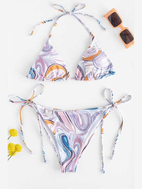 Set Bikini Τριγωνάκι με Αφαιρούμενη Ενίσχυση