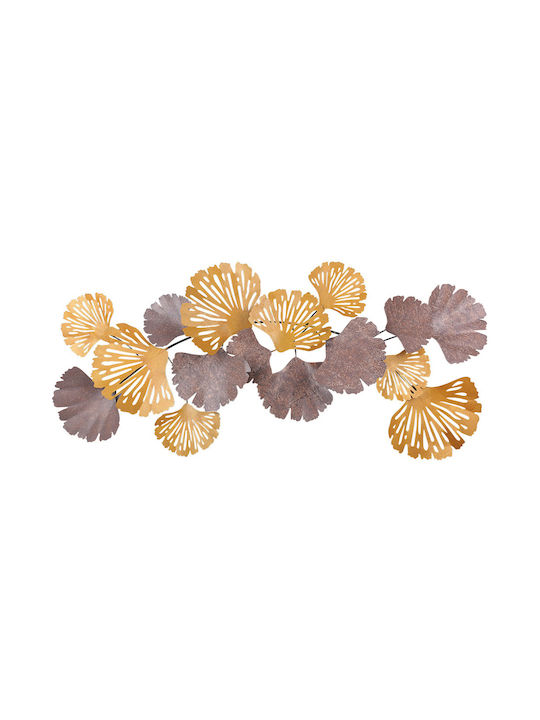 Wall Decor Gergo Gold Made of Metal 130x6x60cm