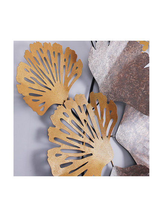 Wall Decor Gergo Gold Made of Metal 130x6x60cm