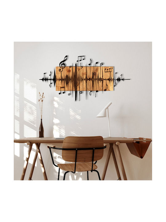 Wooden Wall Ornament 90x47cm