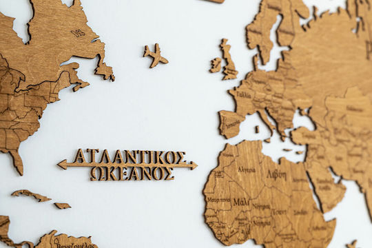 Canvastic Διακοσμητικό Τοίχου Χειροποίητο από Ξύλο 115x65cm