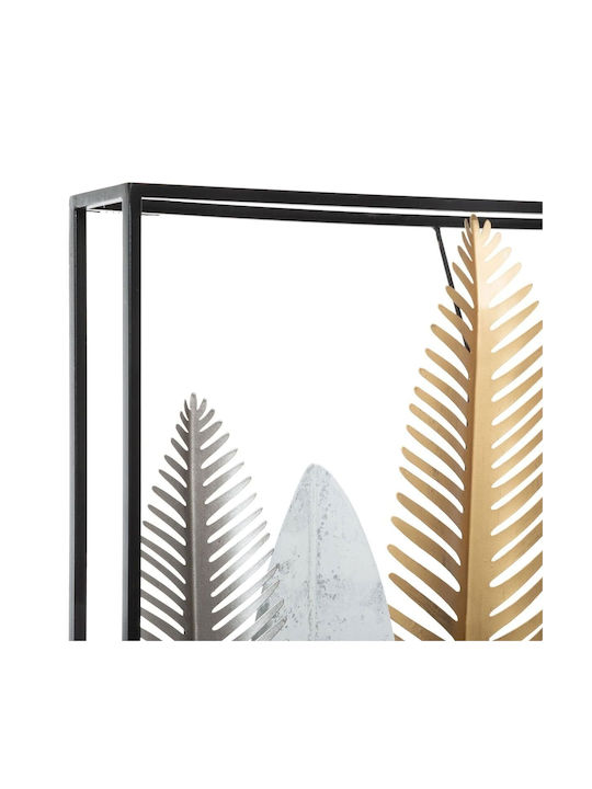 Atmosphera Silver Metallic Wall Decor 135x5x69cm