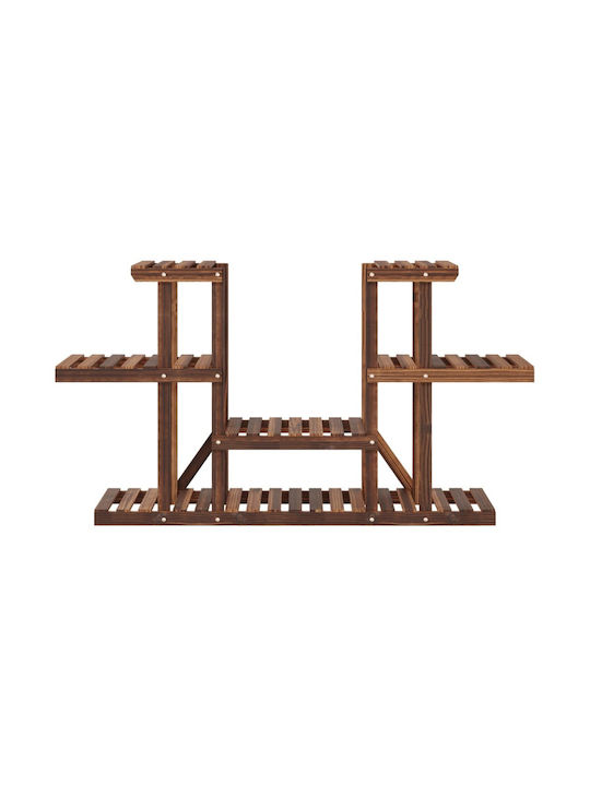 vidaXL Brown Wooden Wall Decor 110x73cm