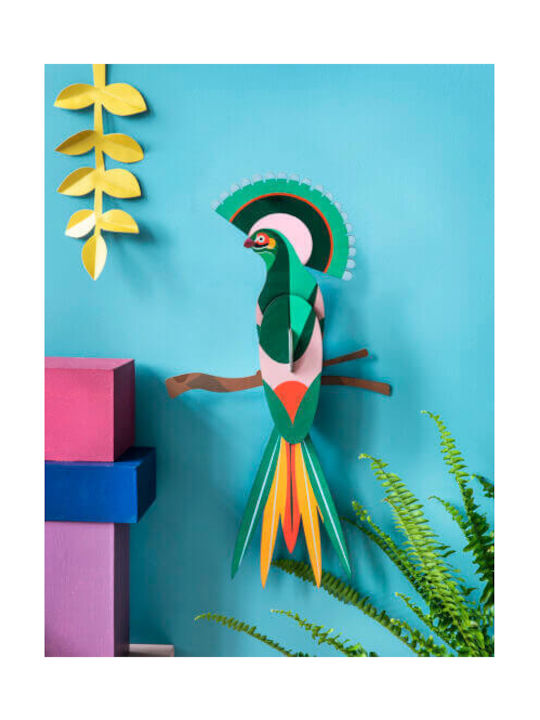 Studio Roof Wall Decor Made of Paper 23x7x27cm