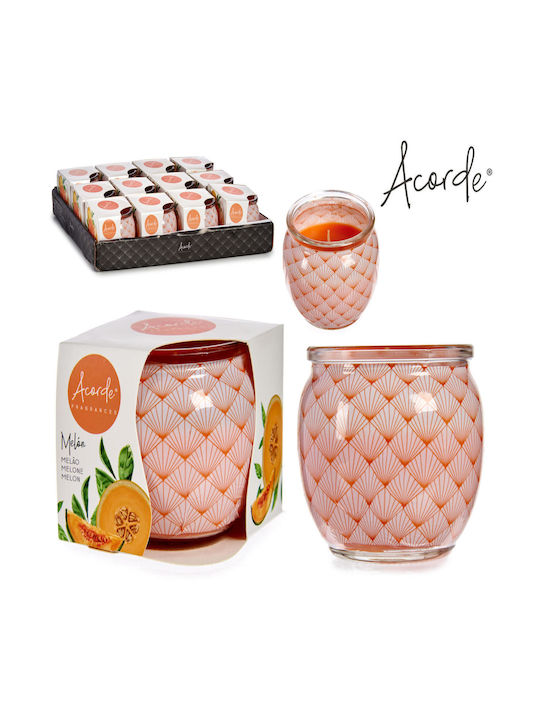 Acorde Aromatisches Kerze in Gefäß mit Orange Parfüm 230gr