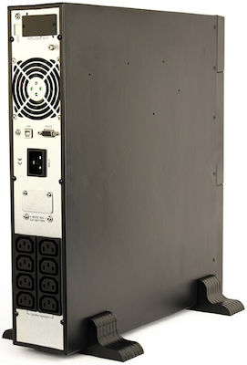 Energenie UPS On-Line 3000VA 2700W with 8 IEC Power Plugs