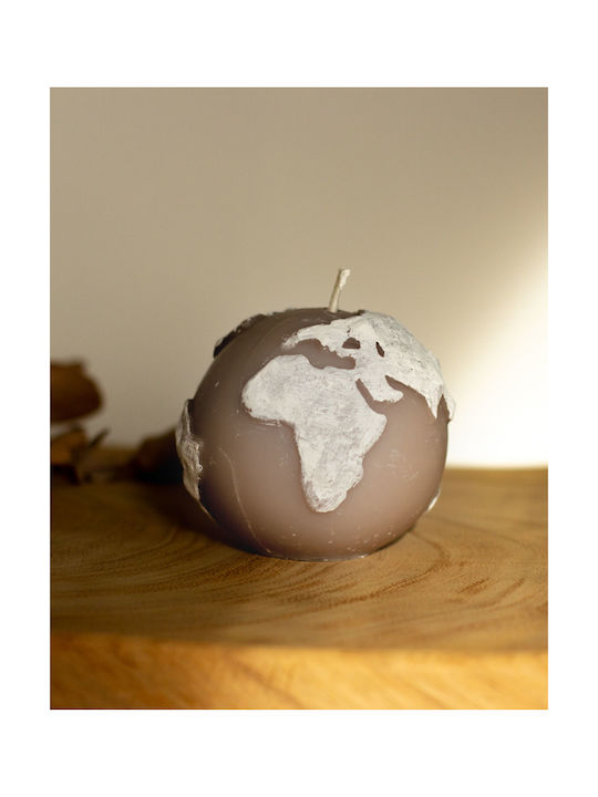 Miss Wood Aromatic Candle Ball with Amber & Incense Scent 250g
