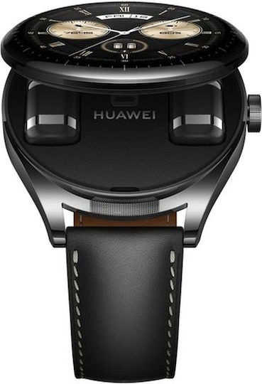 Huawei Watch Buds Неръждаема стомана 47мм с Пулсомер (Черен)