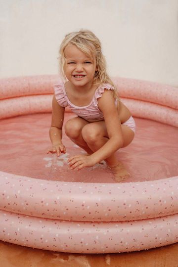 Little Dutch Flowers Kinder Runde Schwimmbecken PVC Aufblasbar Rosa