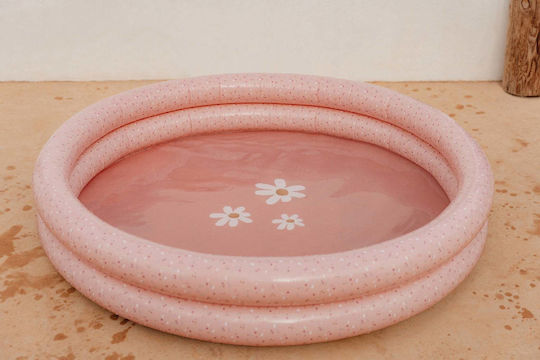Little Dutch Flowers Kinder Runde Schwimmbecken PVC Aufblasbar Rosa