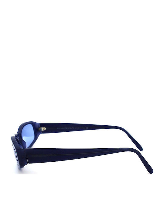 Emporio Armani Unisex Sunglasses with Blue Plastic Frame and Blue Lens EA639S 500