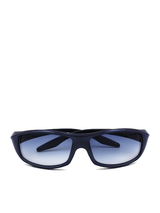Emporio Armani Γυαλιά Ηλίου Μπλε με Κοκκάλινο Σκελετό Emporio Armani Γυαλιά Ηλίου Μπλε με Κοκκάλινο Σκελετό