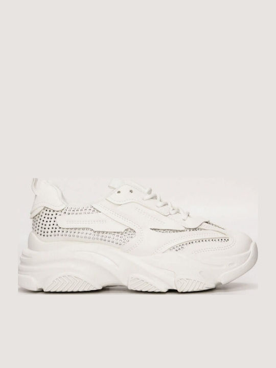 Adidasi Chunky Pentru Femei Albi