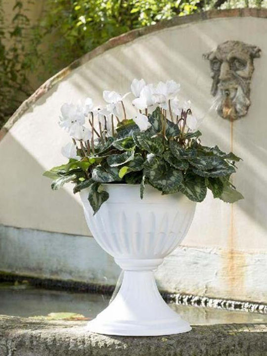 Bama Planter Plastic White 43x43x46cm.