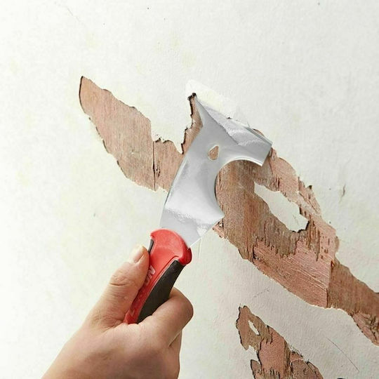 Dekton Σπάτουλα Ξύστρα Μεταλλική 65mm με Πλαστική Λαβή DT95795