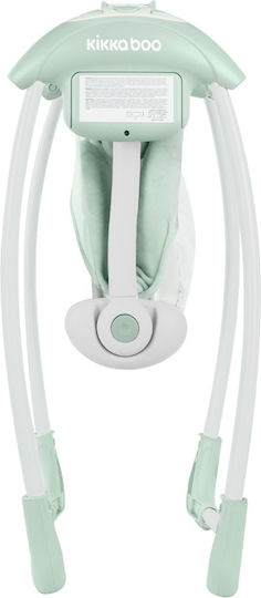 Kikka Boo Elektrisch Baby Relax Schaukel Chillo mit Musik Jungle King Mint für Kind bis 11kg