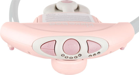 Kikka Boo Elektrisch Baby Relax Schaukel Chillo mit Musik Pink Hippo für Kind bis 11kg