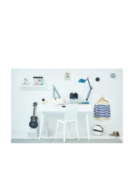 Room Copenhagen Παιδικό Καλάθι Αποθήκευσης από Πλαστικό Stackable Lego 4 Γκρι