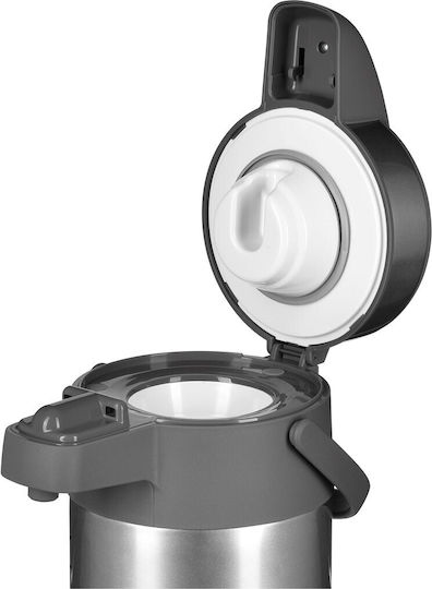 Maestro Maestro Thermosflasche Rostfreier Stahl 4lt Silber