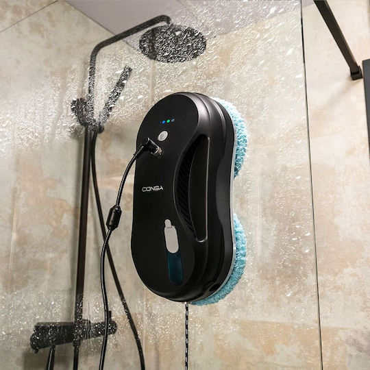 Cecotec Windroid 880 Καθαριστής Τζαμιών Ρομπότ Ρεύματος 90W Μαύρος