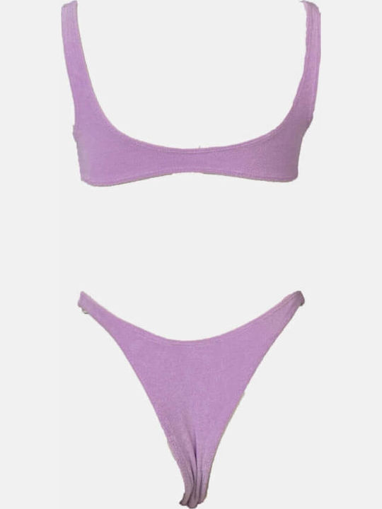Gigi Set Bikini Sutien Sport Lila