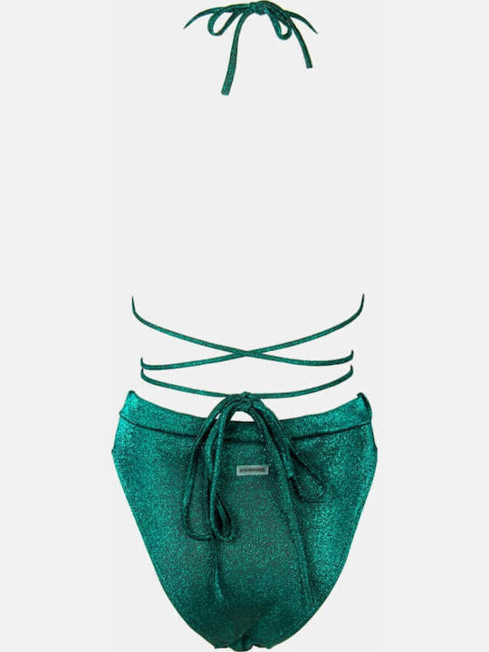Gigi Set Bikini Triunghi Verde