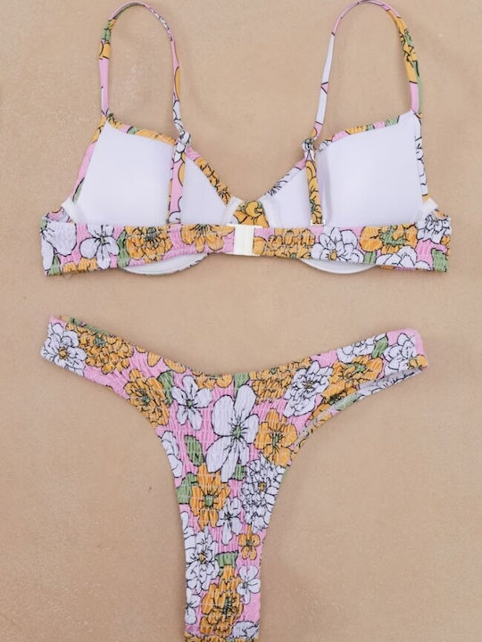Gigi Set Bikini Brazil Ροζ