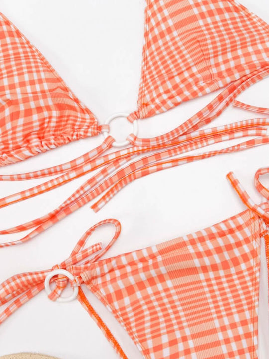 Gigi Bikini Set Triangle Orange