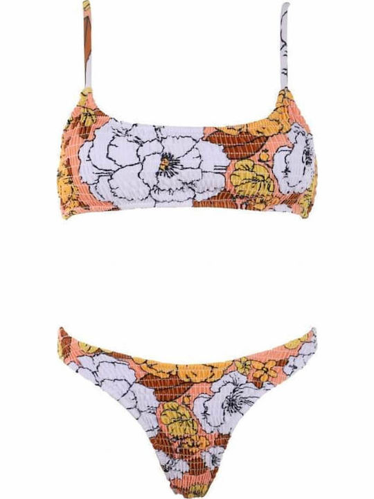 Gigi Set Bikini Μπουστάκι & Brazil Καφέ
