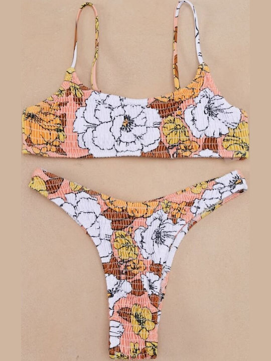 Gigi Set Bikini Μπουστάκι & Brazil Καφέ