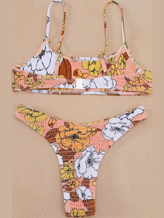Gigi Set Bikini Μπουστάκι & Brazil Καφέ