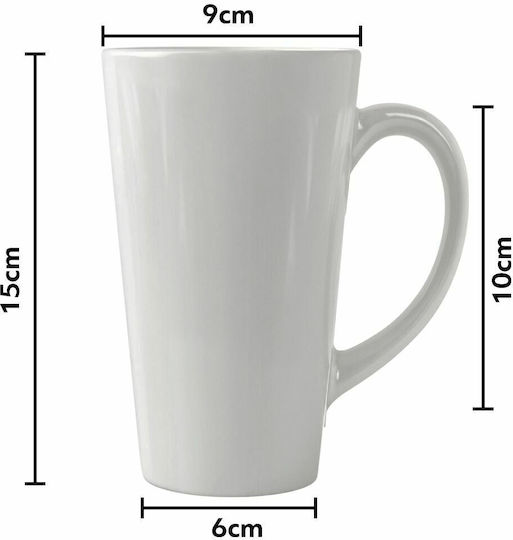 Koupakoupa Κούπα Κεραμική Λευκή 450ml Koupakoupa Κούπα Κεραμική Λευκή 450ml