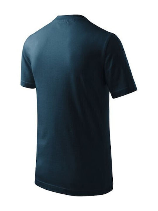 Tricou pentru copii Albastru marin