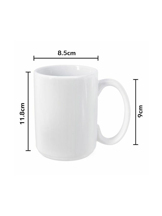Koupakoupa Mug Ceramic White 444ml