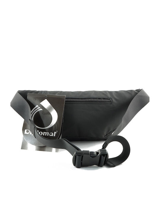 Bristol Collection Herren Bum Bag Taille Schwarz