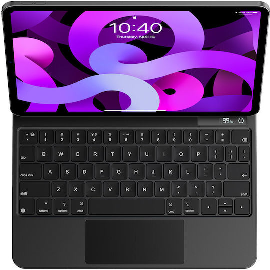 Baseus Brilliance Flip Cover with Keyboard in English US Gray (iPad Pro 2018 11" / iPad Pro 2020 11" / iPad Pro 2021 11") ARJK010016