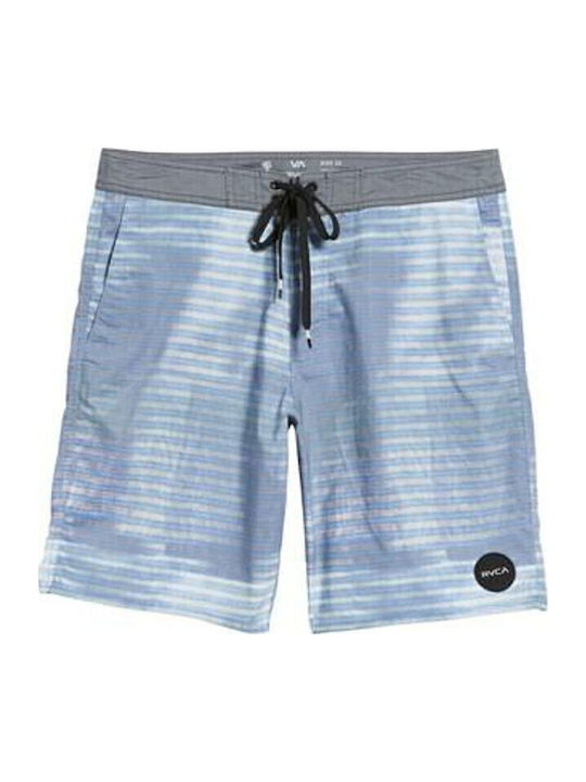 Men's Swimwear Bermuda Blue with Patterns