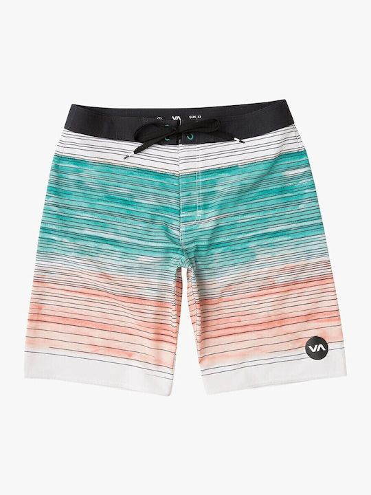 Men's Swimwear Bermuda Blue with Patterns