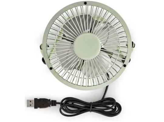 Nedis Metal Mini Fan Fan USB Grün